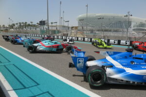 A2RL team's racecars